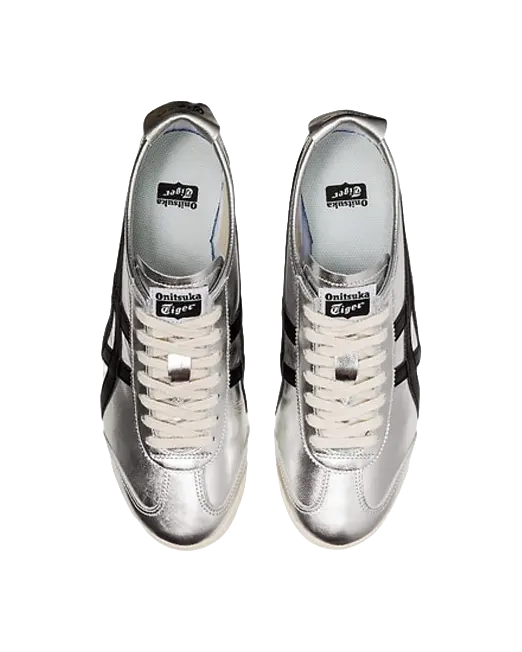 Onitsuka Tiger Mexico 66 Pure Silver/Black  vjsneaker.com