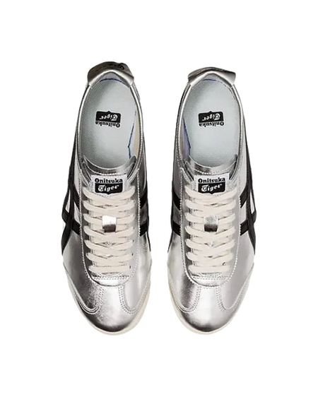 Onitsuka Tiger Mexico 66 Pure Silver/Black  vjsneaker.com