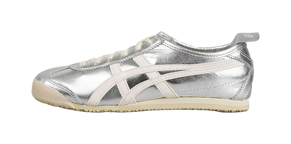 Onitsuka Tiger Mexico 66 Silver Off White  vjsneaker.com