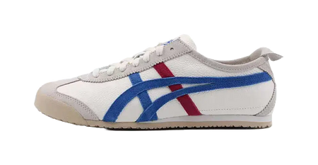 Onitsuka Tiger Mexico 66 Vintage White Directoire Blue  vjsneaker.com