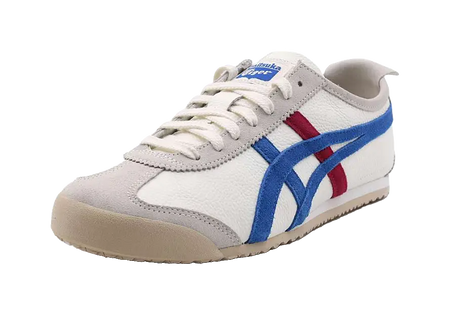 Onitsuka Tiger Mexico 66 Vintage White Directoire Blue  vjsneaker.com