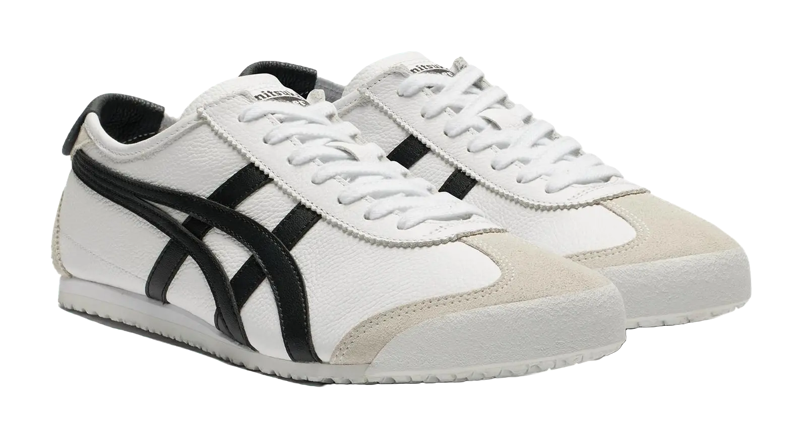Onitsuka Tiger Mexico 66 White Black  vjsneaker.com