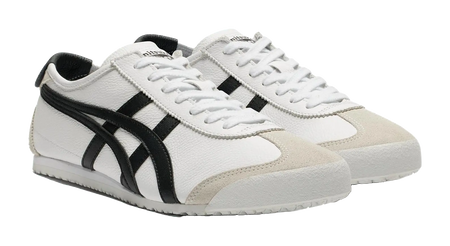 Onitsuka Tiger Mexico 66 White Black  vjsneaker.com