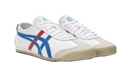 Onitsuka Tiger Mexico 66 White Blue Red  vjsneaker.com