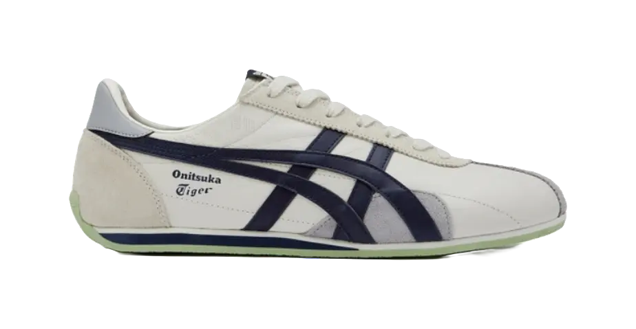 Onitsuka Tiger Runspark White Cream Navy  vjsneaker.com