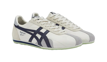 Onitsuka Tiger Runspark White Cream Navy  vjsneaker.com