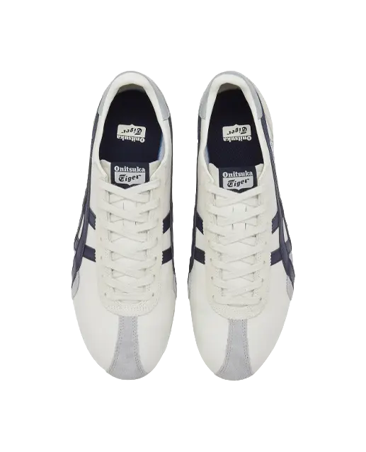 Onitsuka Tiger Runspark White Cream Navy  vjsneaker.com