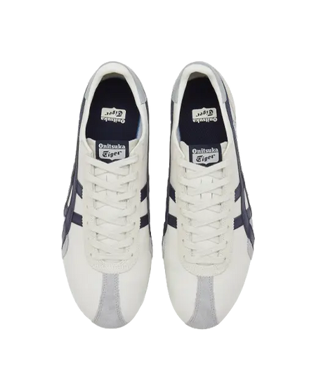 Onitsuka Tiger Runspark White Cream Navy  vjsneaker.com