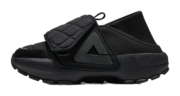 PEAK Coverage Thermal Slip Resistant Cushioning Low top Skateboard Shoes Men's All Black 