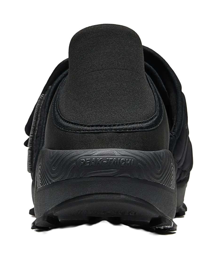 PEAK Coverage Thermal Slip Resistant Cushioning Low top Skateboard Shoes Men's All Black 