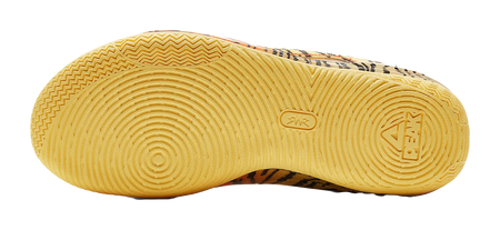 PEAK Cushioning And Abrasion Resistant Coverage Low Top Basketball Shoes Mens Orange Yellow Black  vjsneaker.com