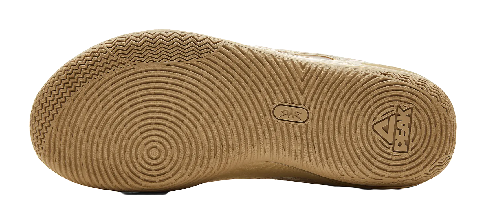 PEAK Cushioning, Slip Resistant, Coverage, And Rebound Low top Basketball Shoes Mens Yellow Brown Gold  vjsneaker.com