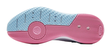 PEAK Hero 2 Basketball Shoes Mens Low top All White Fine Blue 