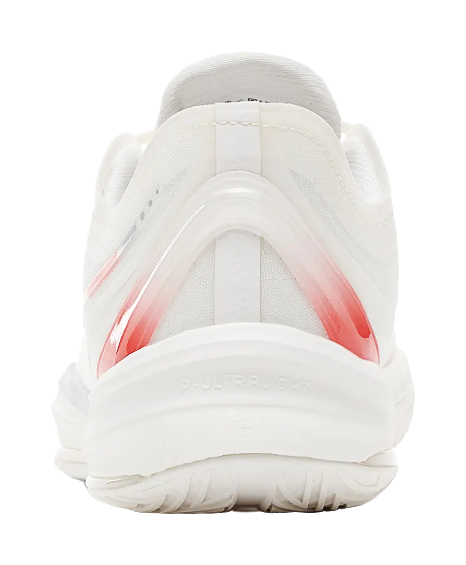 PEAK Lightness 3.0 Cushioning Slip Resistant Low Top Basketball Shoes Mens Ivory Red 