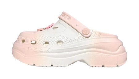 PEAK Pole Hole Shoes Cheese Clogs Womens  VJSNEAKER