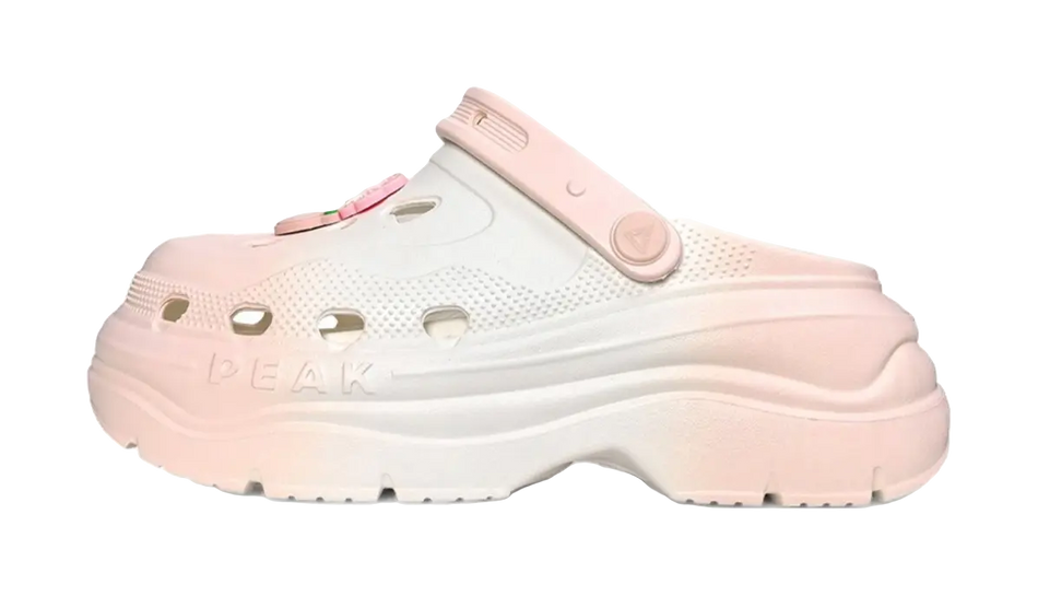 PEAK Pole Hole Shoes Cheese Clogs Womens  VJSNEAKER