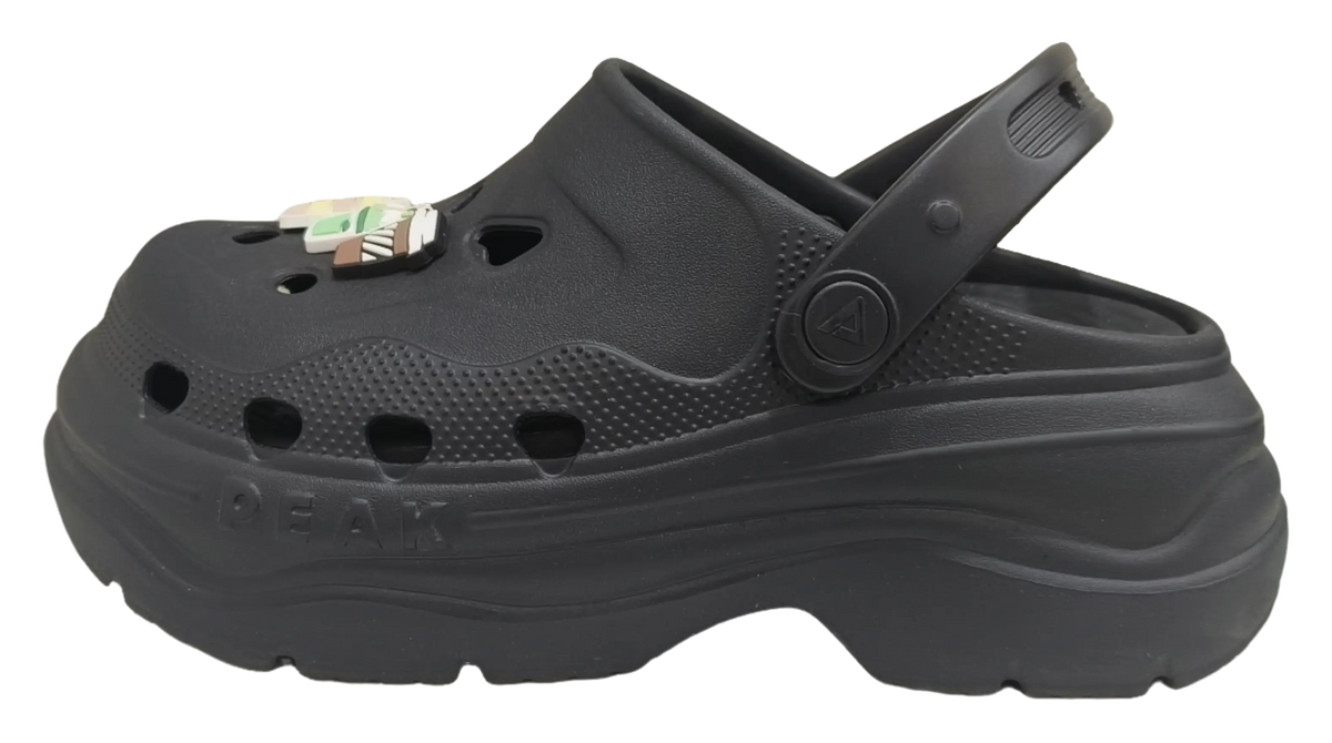 PEAK Pole Hole Shoes Cheese Clogs Womens  VJSNEAKER