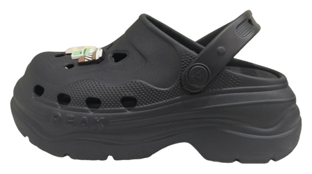 PEAK Pole Hole Shoes Cheese Clogs Womens  VJSNEAKER