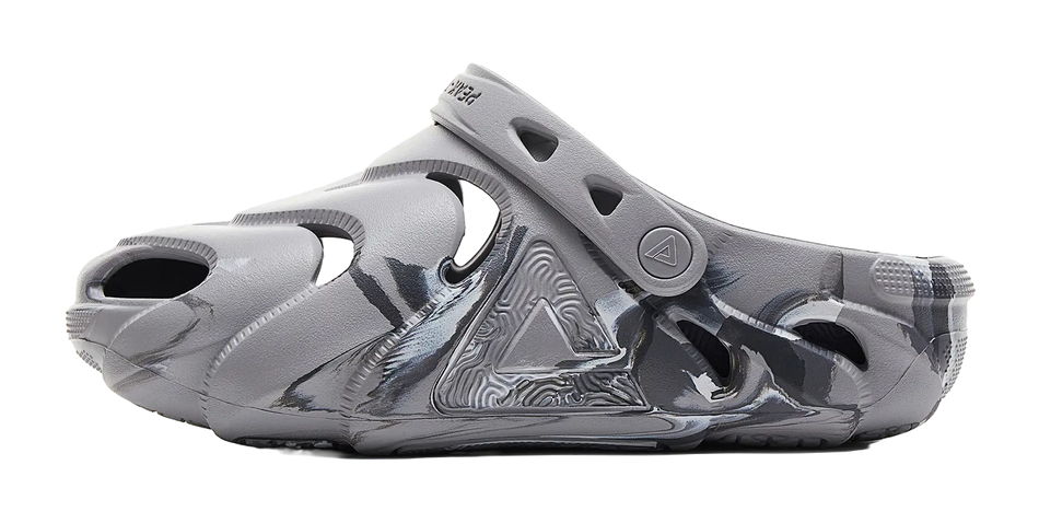 PEAK Pole Hole Shoes Clogs Mens Medium Heather Gray  VJSNEAKER