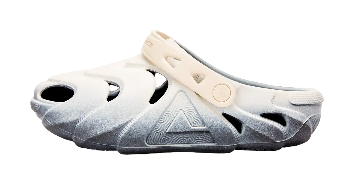 PEAK Pole Hole Shoes Clogs Mens Medium Heather Gray  VJSNEAKER