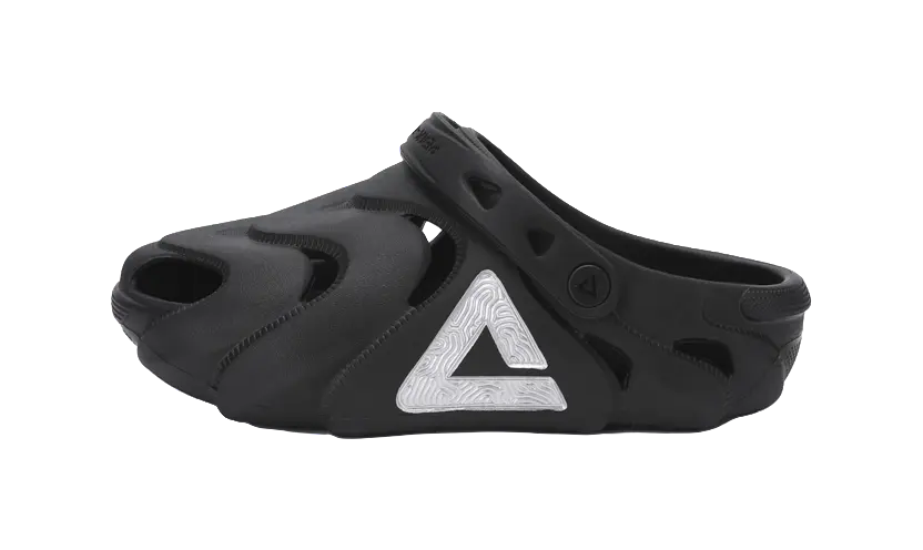 PEAK Pole Hole Shoes Sandal Mens Black Silver  VJSNEAKER