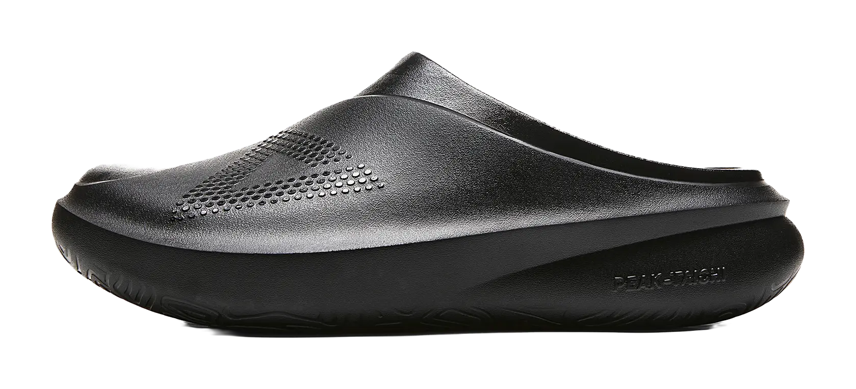 PEAK Quiet Abrasion Resistant Closed Toe Slippers Mens All Black  VJSNEAKER