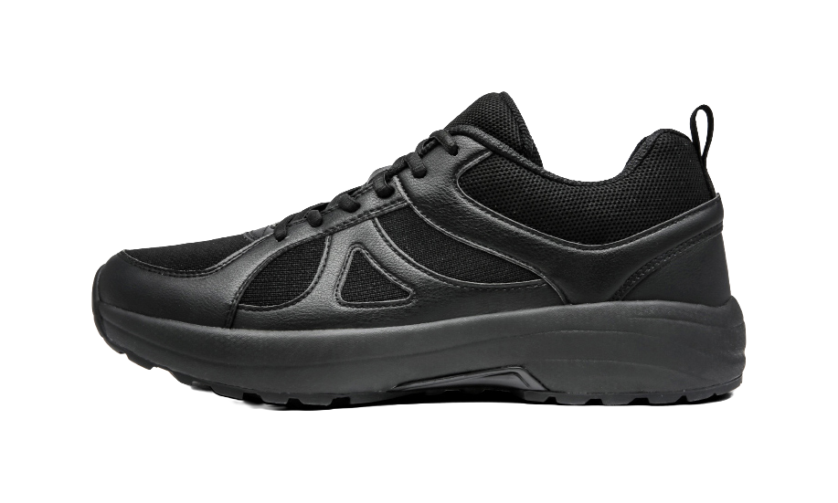 PEAK Shock Absorbing, Non Slip, Wear Resistant, Breathable And Lightweight Low top Taichi Running Shoes Men's Black 