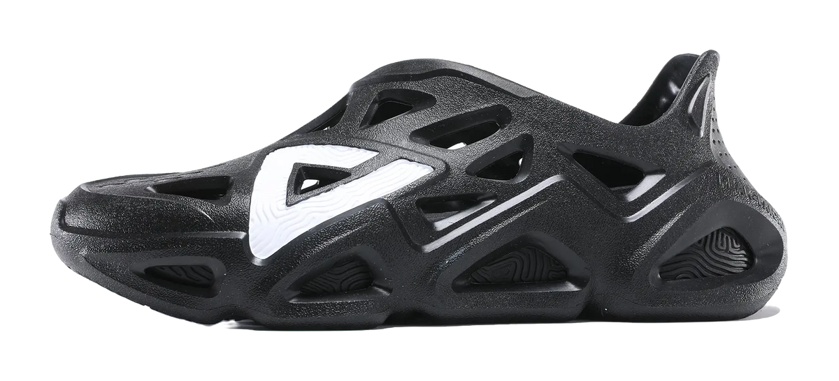 PEAK State Extreme Triangle 2.0 Beach Sandals Mens Black White  VJSNEAKER