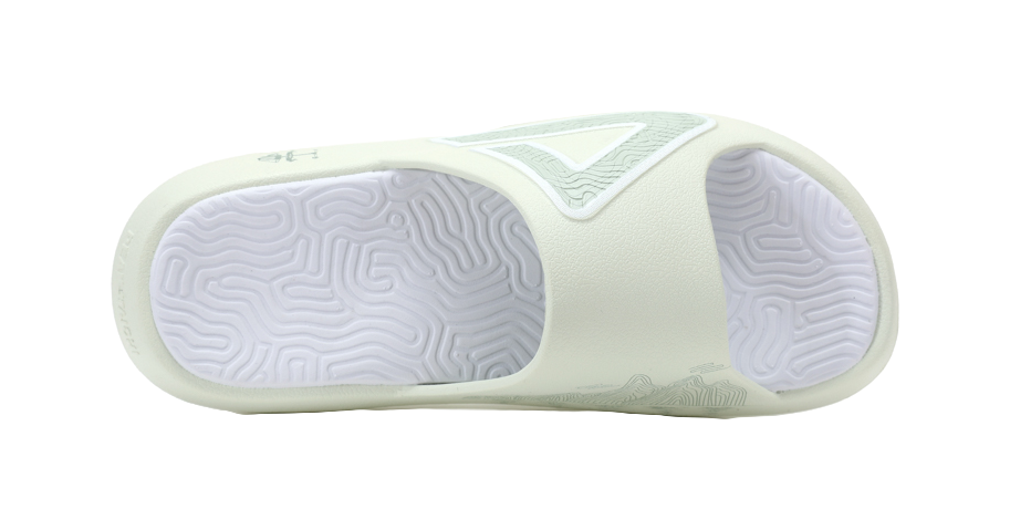 PEAK State Extreme Triangle 2.0 Quiet Slide Slippers Men's White Green 