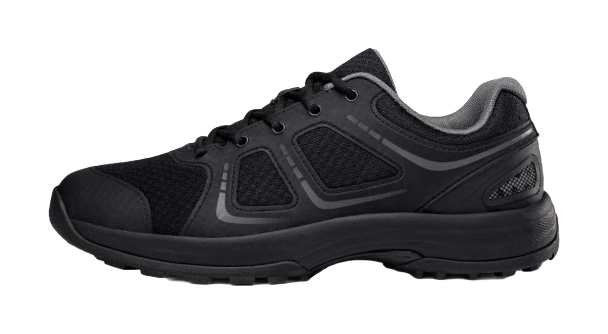 PEAK State Men's Low-Top Training Shoes - All-Day Comfort Shock Absorption & Slip Resistance Black 