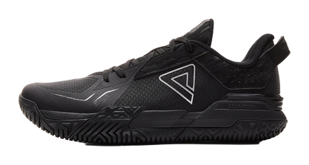PEAK State Pole Abrasion Resistant Rebound Anti Twist Low Top Basketball Shoes Mens Black 