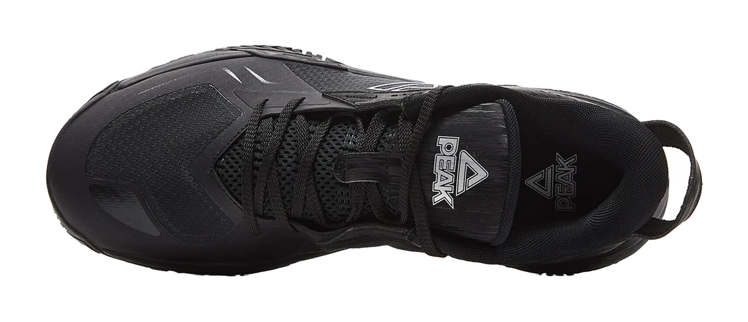 PEAK State Pole Abrasion Resistant Rebound Anti Twist Low Top Basketball Shoes Mens Black 