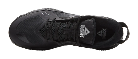 PEAK State Pole Abrasion Resistant Rebound Anti Twist Low Top Basketball Shoes Mens Black 
