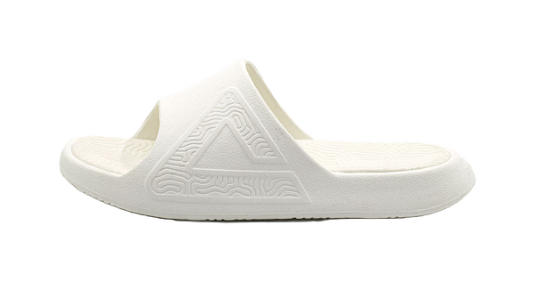 PEAK State Pole Classic Drag Quiet Slip Resistant Abrasion Resistant Slide Slippers Men's Super Light White 