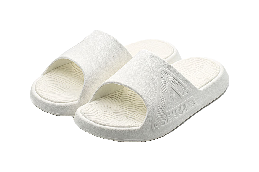 PEAK State Pole Classic Drag Quiet Slip Resistant Abrasion Resistant Slide Slippers Men's Super Light White 