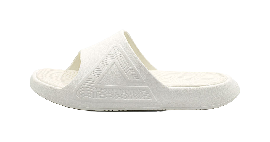 PEAK State Pole Classic Drag Quiet Slip Resistant Abrasion Resistant Slide Slippers Men's Super Light White 