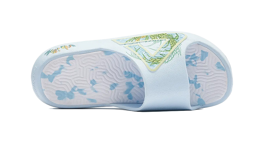 PEAK State Pole Classic Drag Quiet Slip Resistant Cushioning Slide Slippers Unisex Fine Blue 