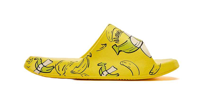 PEAK State Pole Classic Drag Quiet Slip Resistant Cushioning Slide Slippers Unisex Orange Yellow Black 