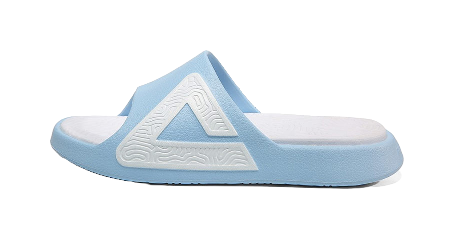 PEAK State Pole Classic Drag Slide Slippers Men's White Blue 