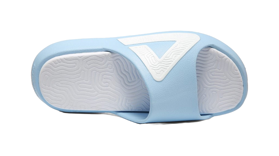 PEAK State Pole Classic Drag Slide Slippers Men's White Blue 