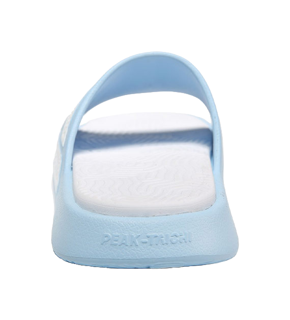 PEAK State Pole Classic Drag Slide Slippers Men's White Blue 