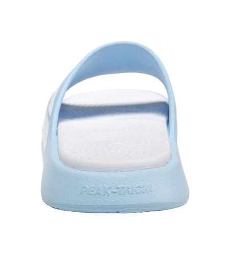PEAK State Pole Classic Drag Slide Slippers Men's White Blue 
