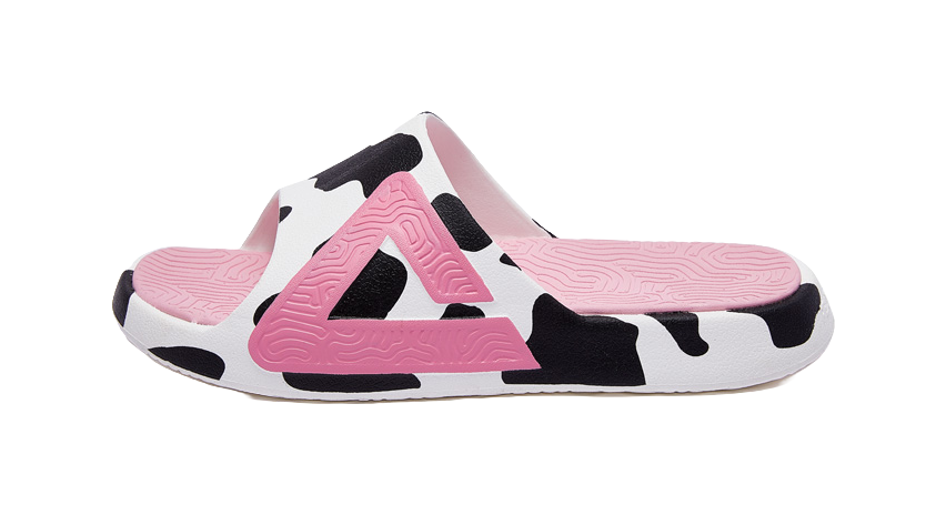 PEAK State Pole Classic Drag Slip Resistant Abrasion Resistant Cushioning Slide Slippers Unisex Black White Pink 