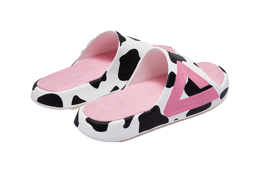PEAK State Pole Classic Drag Slip Resistant Abrasion Resistant Cushioning Slide Slippers Unisex Black White Pink 