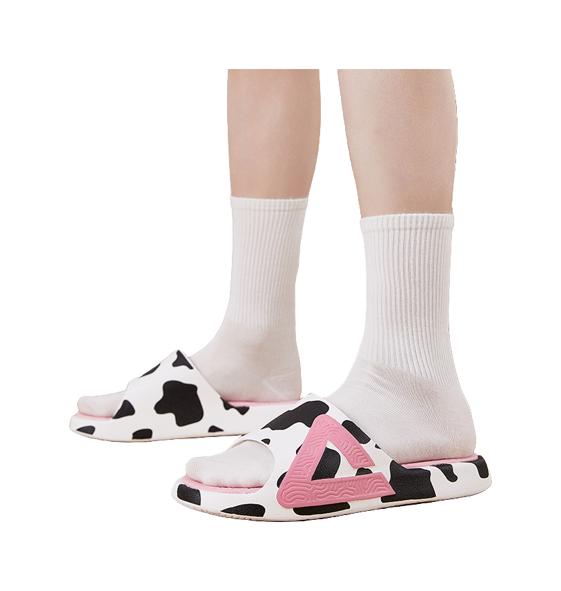 PEAK State Pole Classic Drag Slip Resistant Abrasion Resistant Cushioning Slide Slippers Unisex Black White Pink 