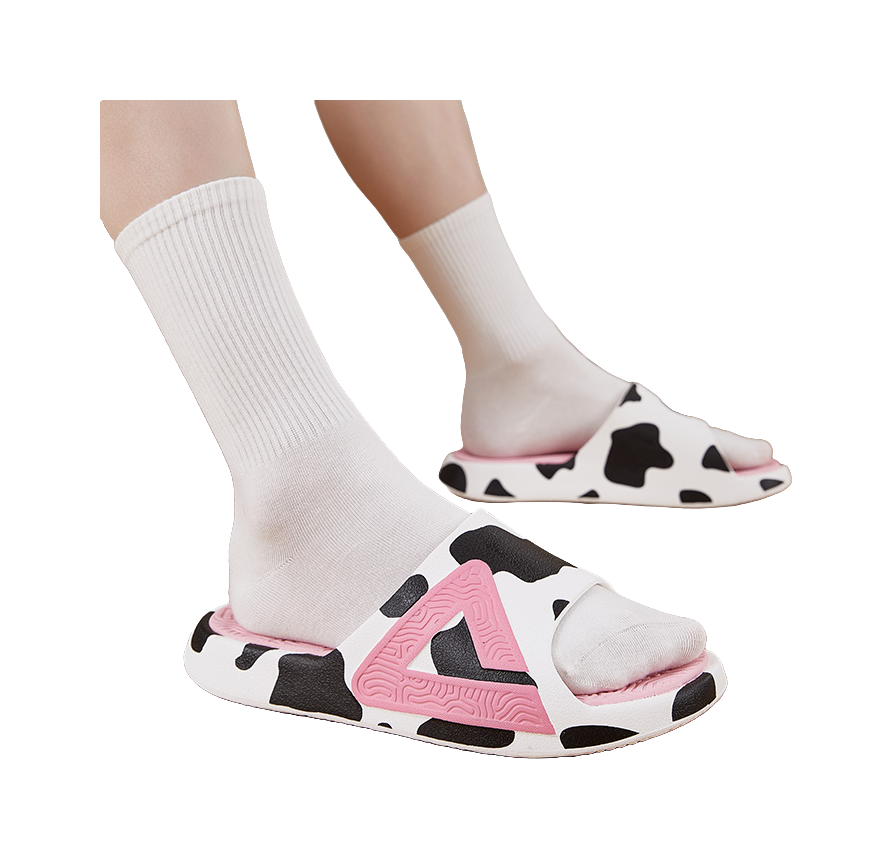 PEAK State Pole Classic Drag Slip Resistant Abrasion Resistant Cushioning Slide Slippers Unisex Black White Pink 