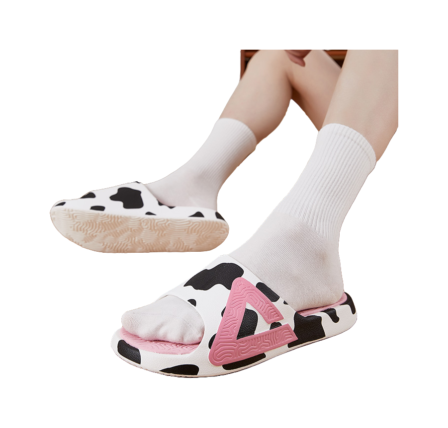 PEAK State Pole Classic Drag Slip Resistant Abrasion Resistant Cushioning Slide Slippers Unisex Black White Pink 
