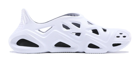 PEAK State Pole Clogs Unisex White Black  VJSNEAKER