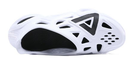 PEAK State Pole Clogs Unisex White Black  VJSNEAKER