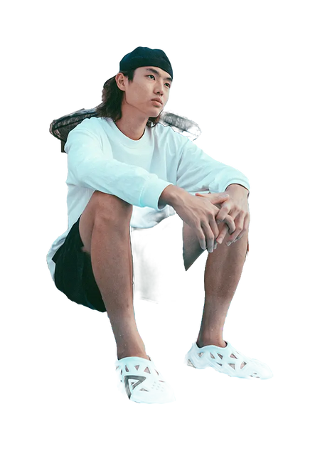 PEAK State Pole Clogs Unisex White Black  VJSNEAKER